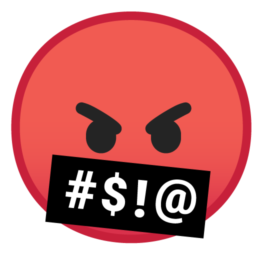 Face with Symbols on Mouth, the previous design
