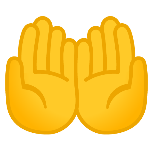 Palms up Together, the design in this release