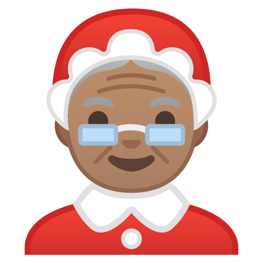 Mrs. Claus: Medium Skin Tone, the design in this release