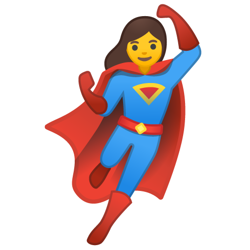 Woman Superhero, the design in this release