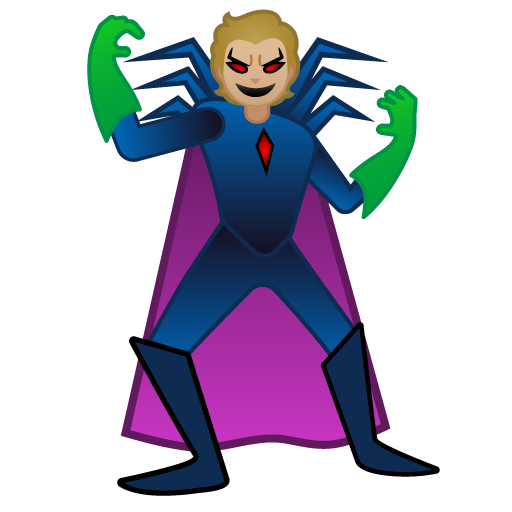 Supervillain: Medium-Light Skin Tone, the design in this release