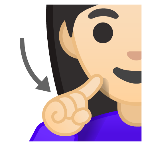 Deaf Woman: Light Skin Tone, the design in this release