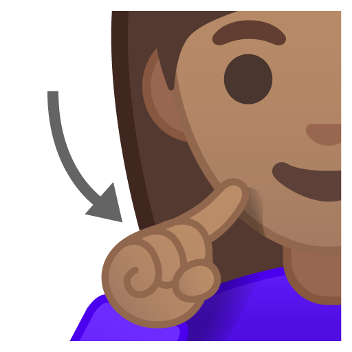 Deaf Woman: Medium Skin Tone, the design in this release