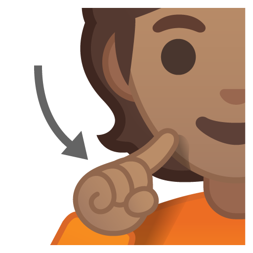 Deaf Person: Medium Skin Tone, the design in this release