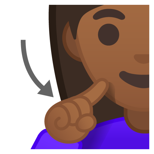Deaf Woman: Medium-Dark Skin Tone, the design in this release