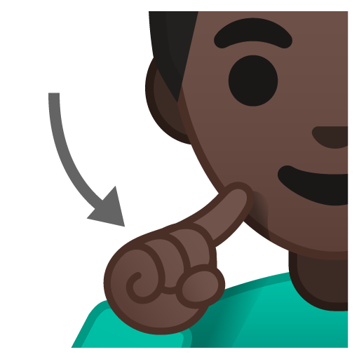 Deaf Man: Dark Skin Tone, the design in this release