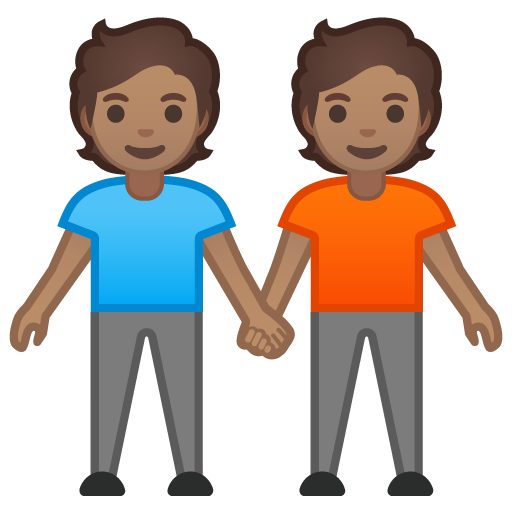 People Holding Hands: Medium Skin Tone, the design in this release