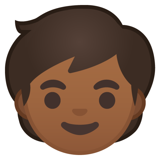 Child: Medium-Dark Skin Tone, the design in this release