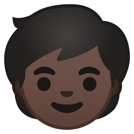 Child: Dark Skin Tone, the design in this release