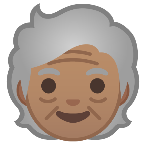 Older Person: Medium Skin Tone, the design in this release