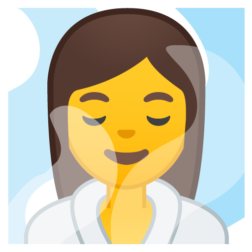 Woman in Steamy Room, the design in this release