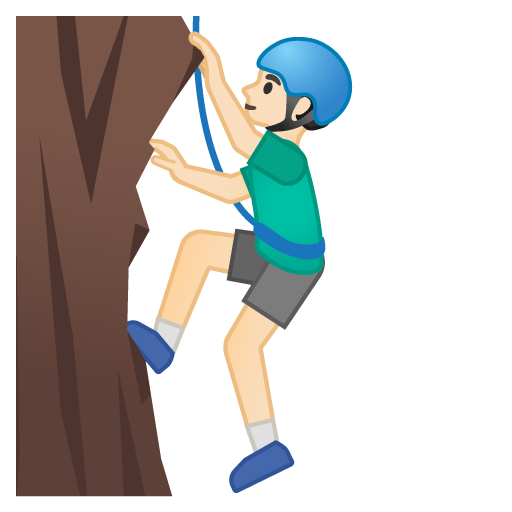 Man Climbing: Light Skin Tone, the design in this release