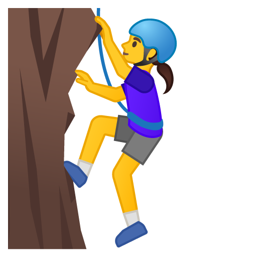 Woman Climbing, the design in this release
