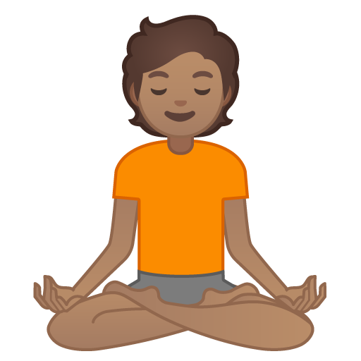 Person in Lotus Position: Medium Skin Tone, the design in this release