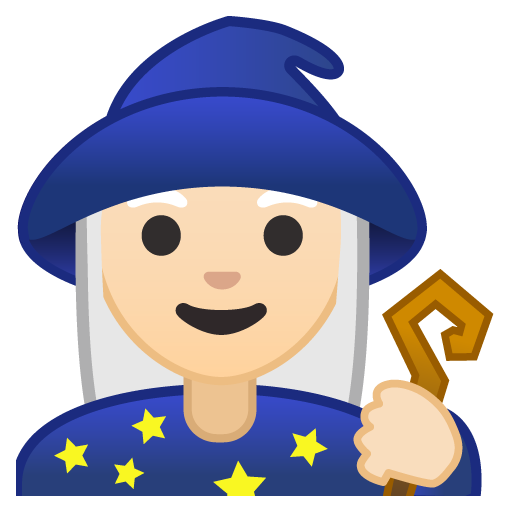 Woman Mage: Light Skin Tone, the design in this release