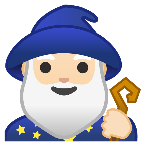 Man Mage: Light Skin Tone, the design in this release