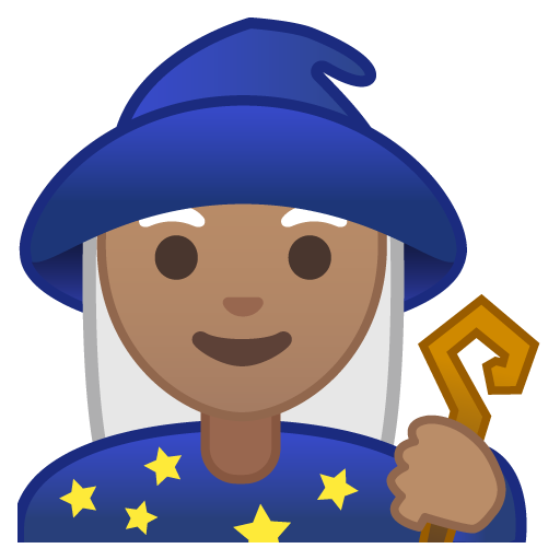 Woman Mage: Medium Skin Tone, the design in this release