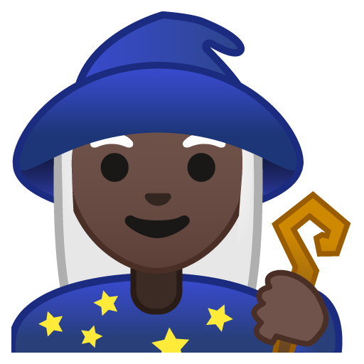 Woman Mage: Dark Skin Tone, the design in this release
