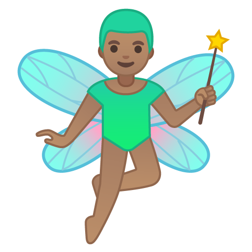 Man Fairy: Medium Skin Tone, the design in this release