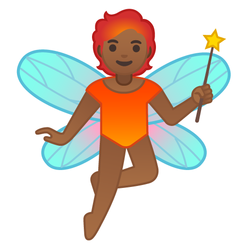 Fairy: Medium-Dark Skin Tone, the design in this release