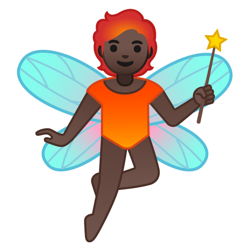 Fairy: Dark Skin Tone, the design in this release