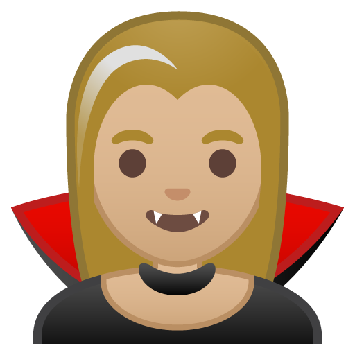 Woman Vampire: Medium-Light Skin Tone, the design in this release