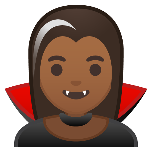 Woman Vampire: Medium-Dark Skin Tone, the design in this release