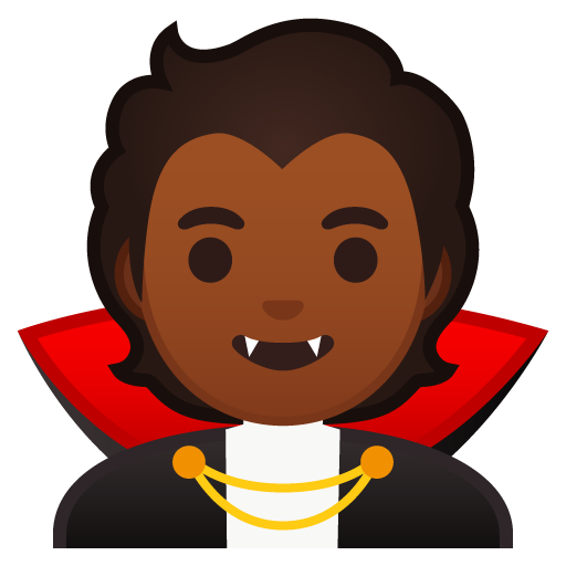 Vampire: Medium-Dark Skin Tone, the design in this release