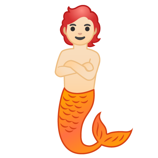 Merperson: Light Skin Tone, the design in this release