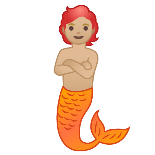 Merperson: Medium-Light Skin Tone, the design in this release