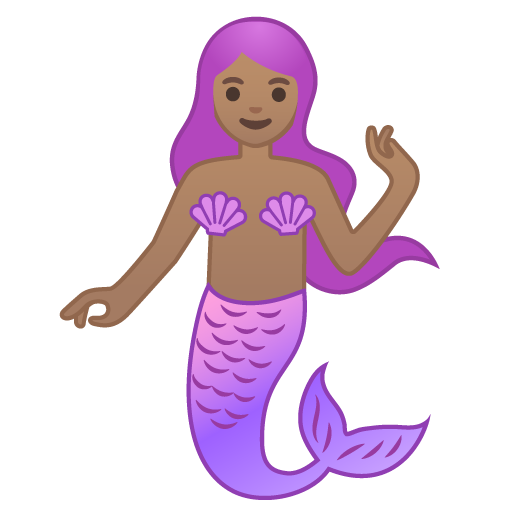 Mermaid: Medium Skin Tone, the design in this release