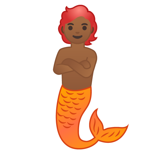 Merperson: Medium-Dark Skin Tone, the design in this release