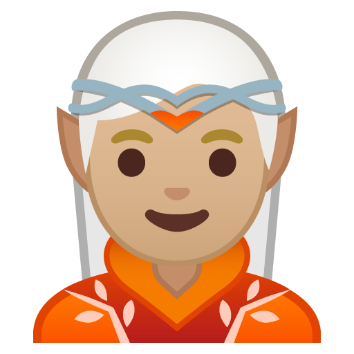 Elf: Medium-Light Skin Tone, the design in this release