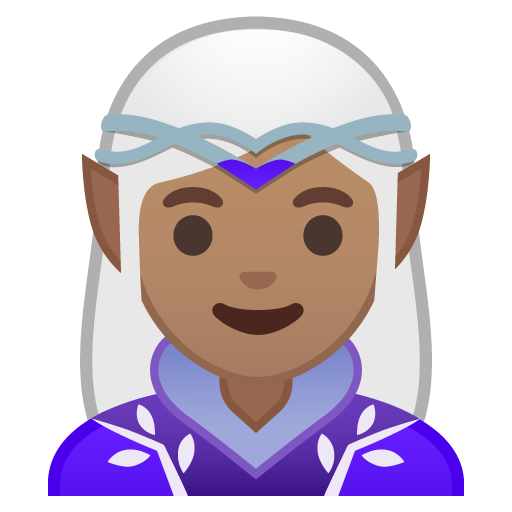 Woman Elf: Medium Skin Tone, the design in this release