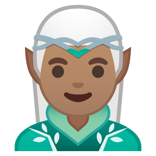 Man Elf: Medium Skin Tone, the design in this release