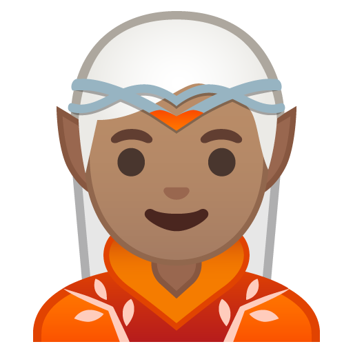 Elf: Medium Skin Tone, the design in this release