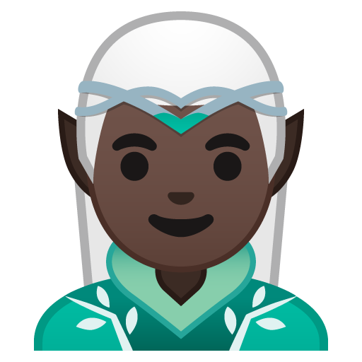 Man Elf: Dark Skin Tone, the design in this release