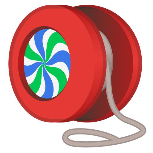 요요 as drawn by Google in Android 10.0
