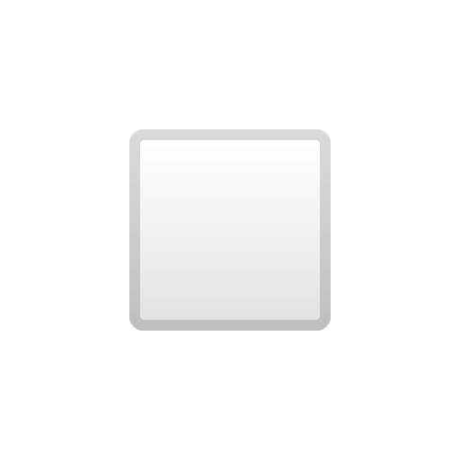 White Medium-Small Square as drawn by Google in Android 10.0