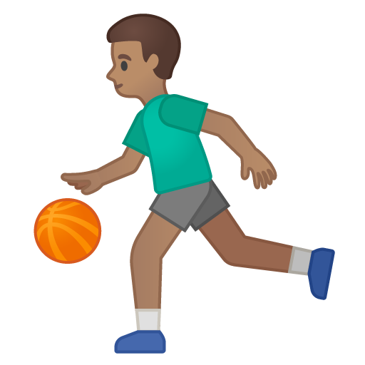 Man Bouncing Ball: Medium Skin Tone, the design in this release