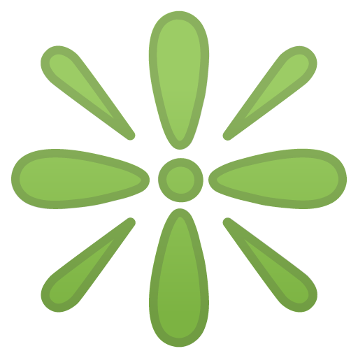 Sparkle as drawn by Google in Android 10.0