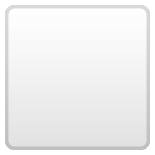 White Large Square as drawn by Google in Android 10.0