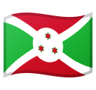 Flag: Burundi as drawn by Google in Android 11.0 December 2020 Feature Drop