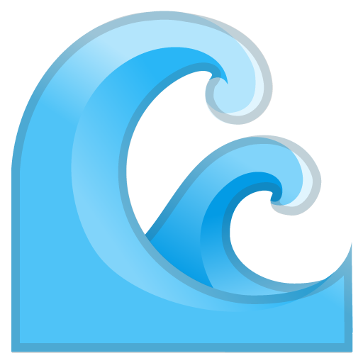 Water Wave as drawn by Google in Android 11.0 December 2020 Feature Drop