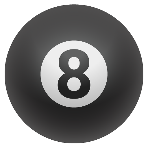 Pool 8 Ball as drawn by Google in Android 11.0 December 2020 Feature Drop