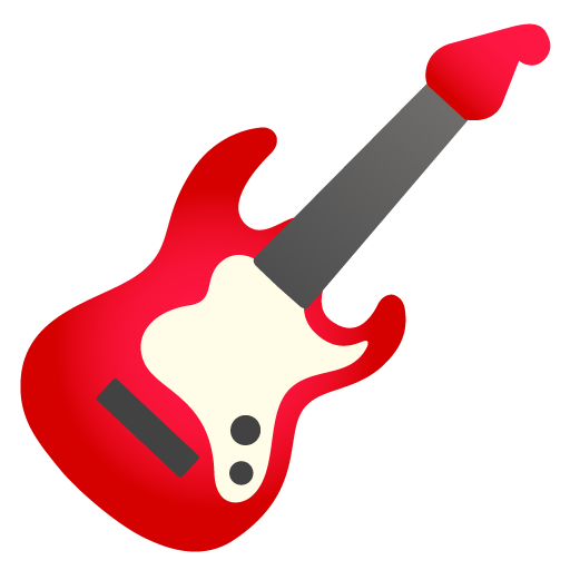 Guitar as drawn by Google in Android 11.0 December 2020 Feature Drop