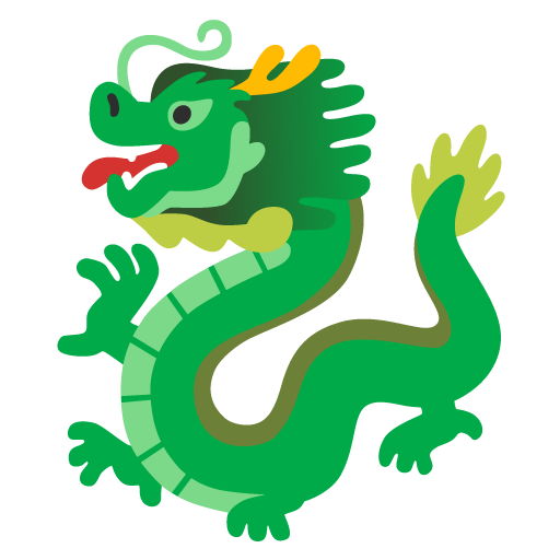 Drago as drawn by Google in Android 11.0 December 2020 Feature Drop