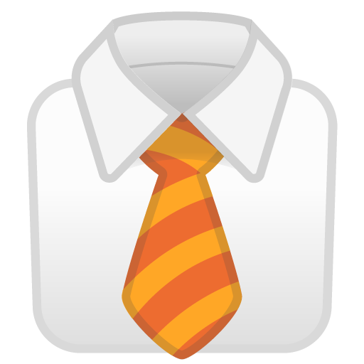 Necktie as drawn by Google in Android 11.0 December 2020 Feature Drop