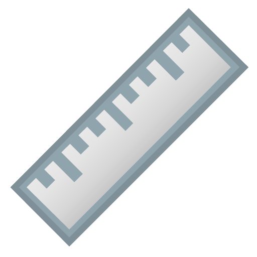 Straight Ruler as drawn by Google in Android 11.0 December 2020 Feature Drop