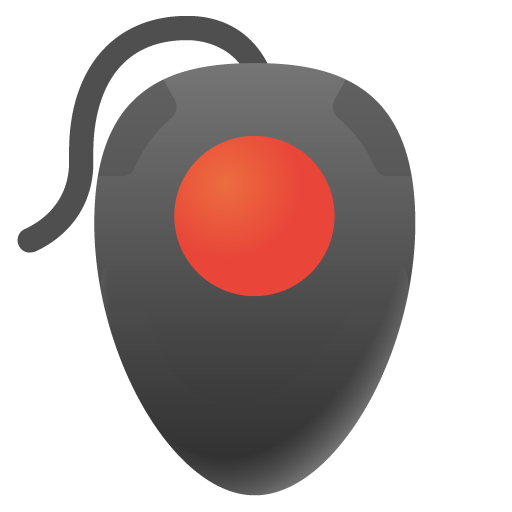 Trackball as drawn by Google in Android 11.0 December 2020 Feature Drop